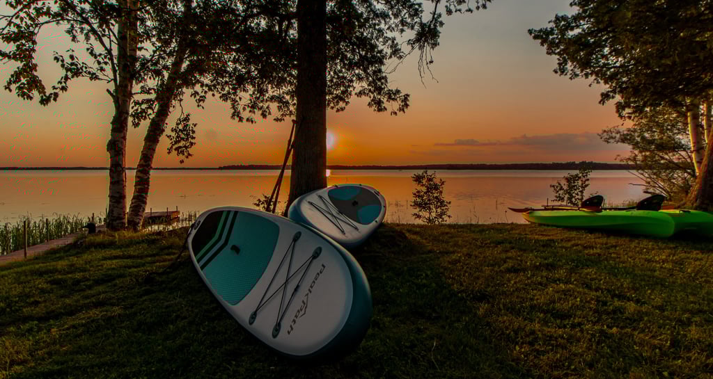Vacation rental sunset photography