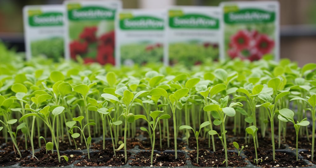 SeedsNow seeds germination healthy seedlings heirloom vegetables high germination rates