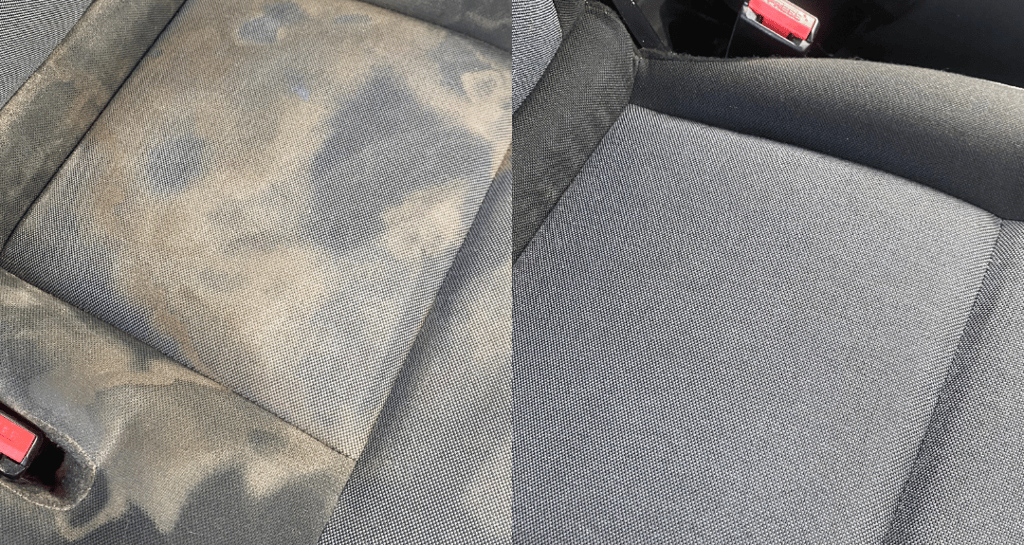 Professionelle Autoreinigung Linz – Vorher-Nachher-Ergebnis