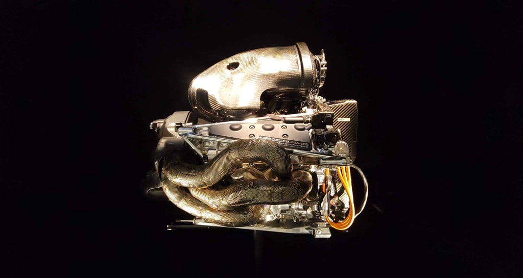 Mercedes F1 Engine
