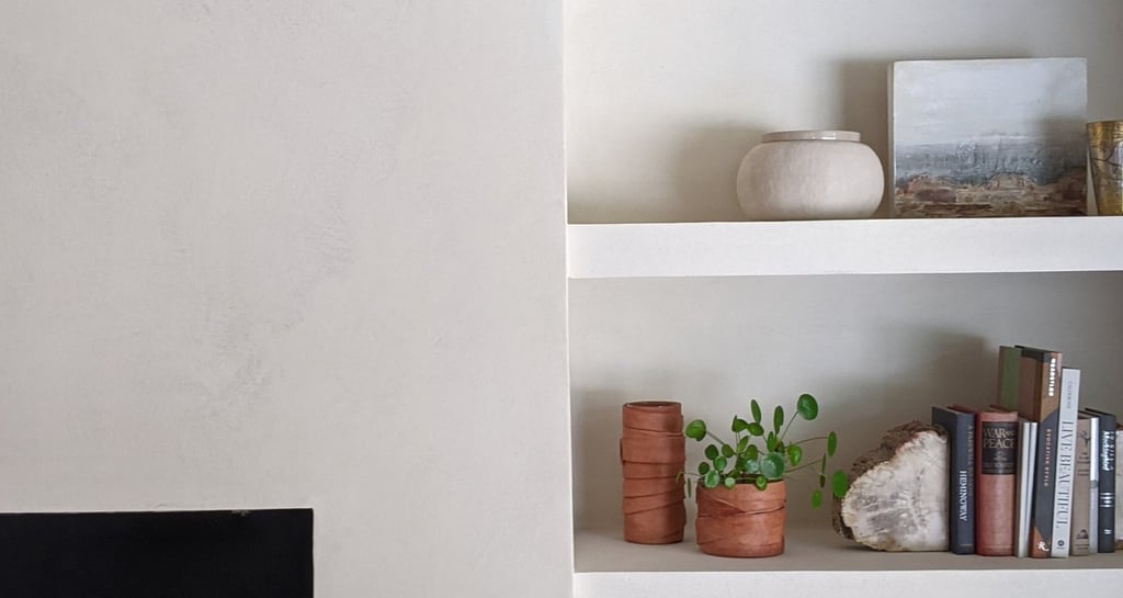 fireplace and built in