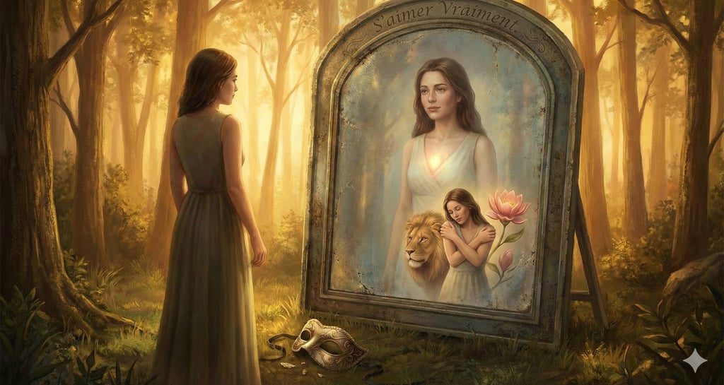 s'aimer vraiment, acte de courage