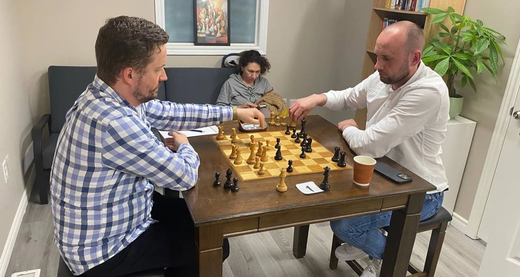 Kyrylo Demchenko the National Instructor at ChessUA Club Brantford