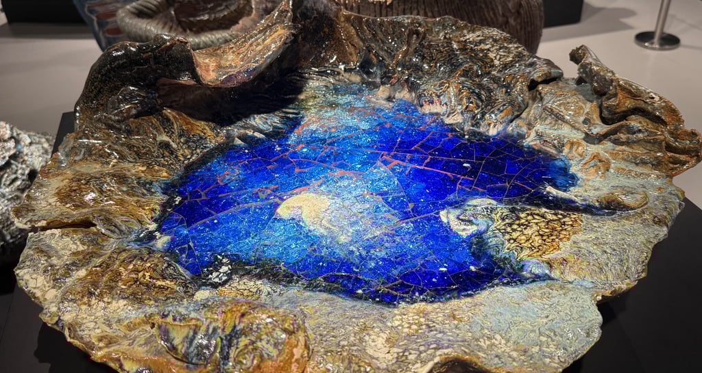 Clay and glass at Imagine Museum in Florida