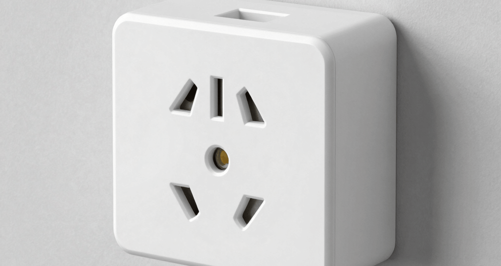 Close-up of a neatly arranged back seat organizer filled with assorted snacks and small electronic accessories.