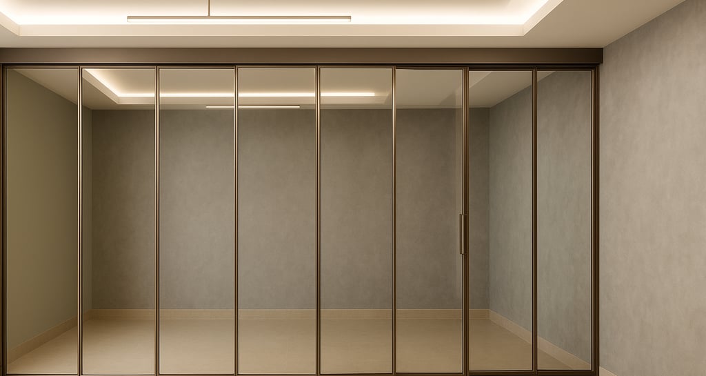 Telescopic doors