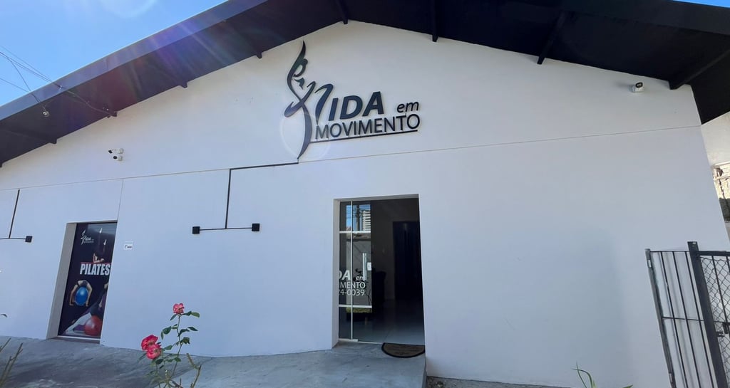 Entrada da Clínica Vida em Movimento