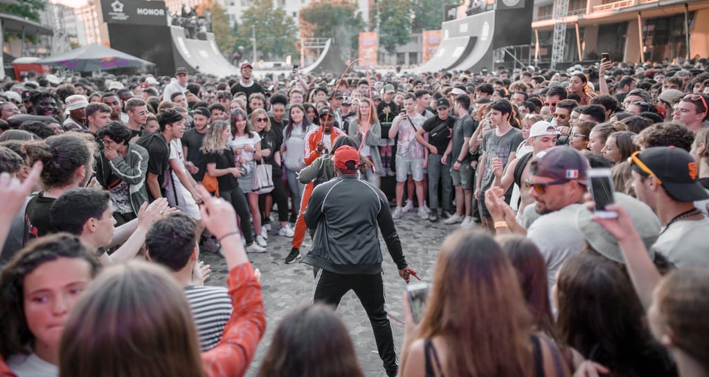Public en show — Double Dutch scénique