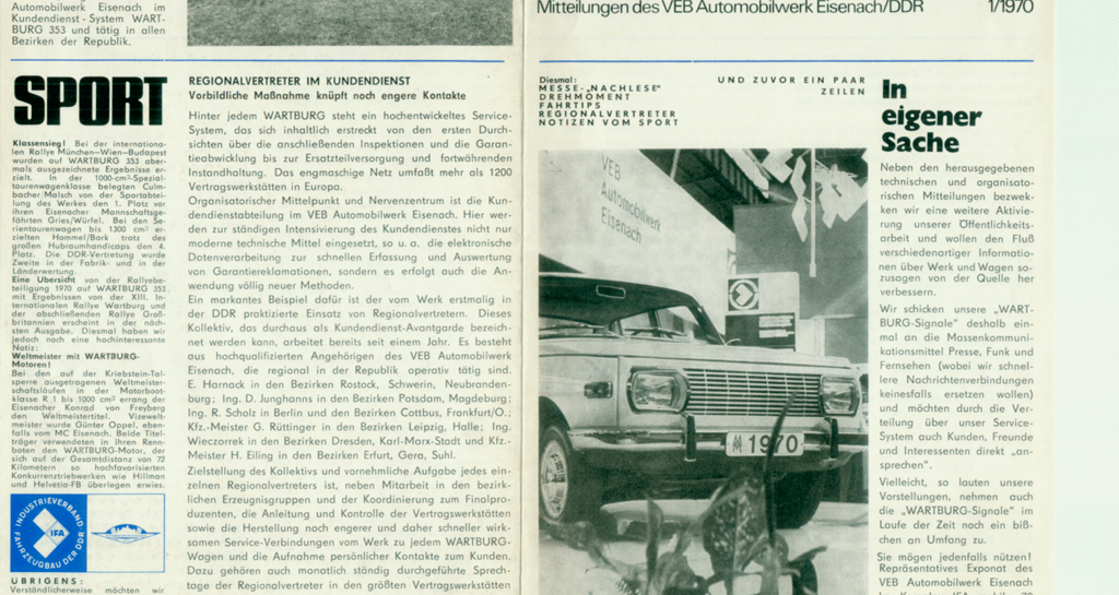 Die erste Ausgabe