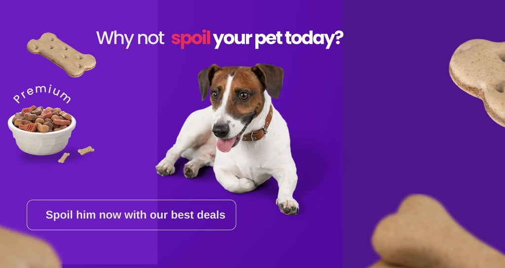 pets banner idea - spoil