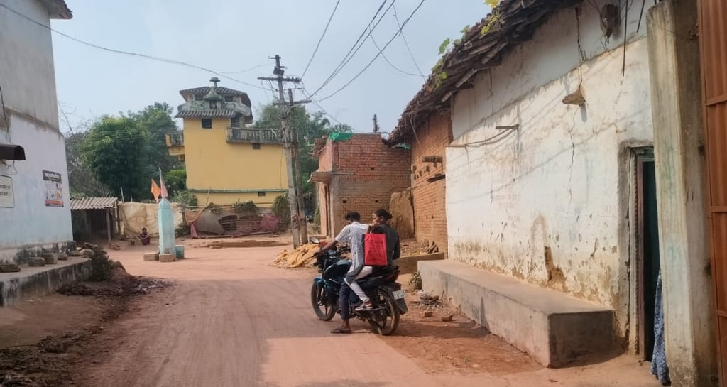bike and person