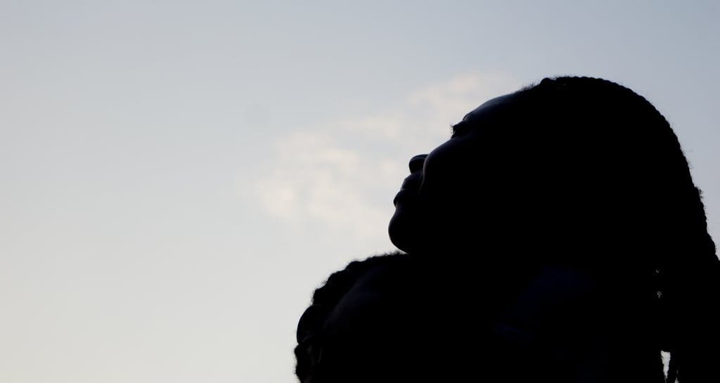 Photograph of a mother expression 