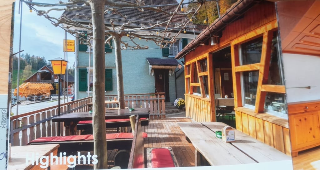 Exterior Restaurant Grütli Rindal