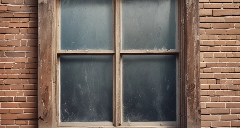 A team member carefully pressure washing a stained patio, capturing the spray and shine.