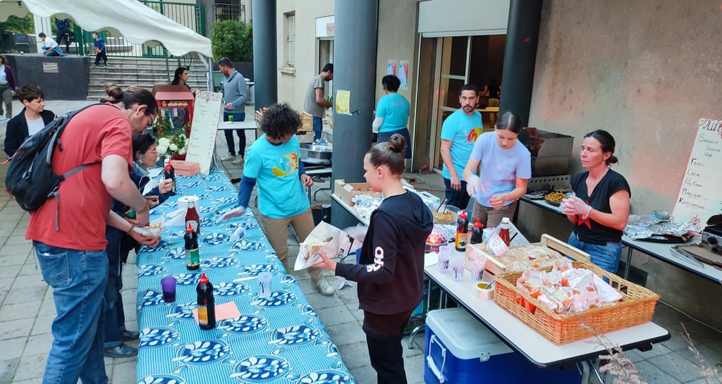 Restauration et bénévoles de CUP