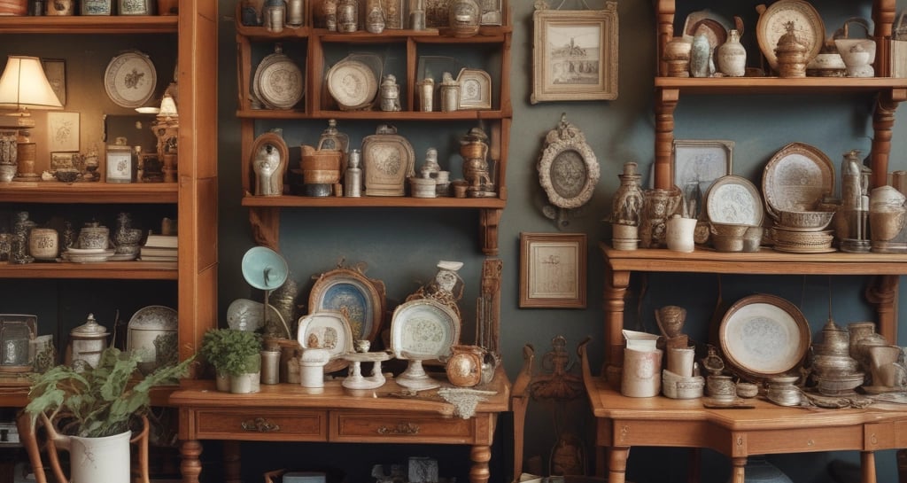 A collection of colorful handmade accessories.