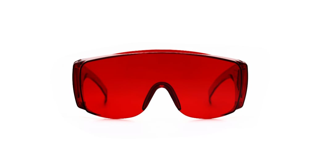 byeBlue blue light blocking night glasses frontal