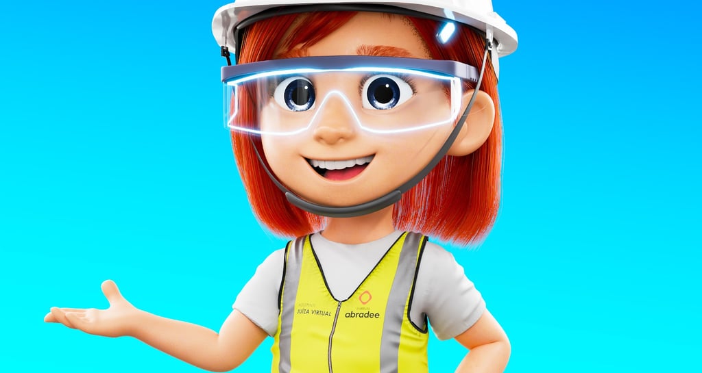mascote 3D e personagem 3D