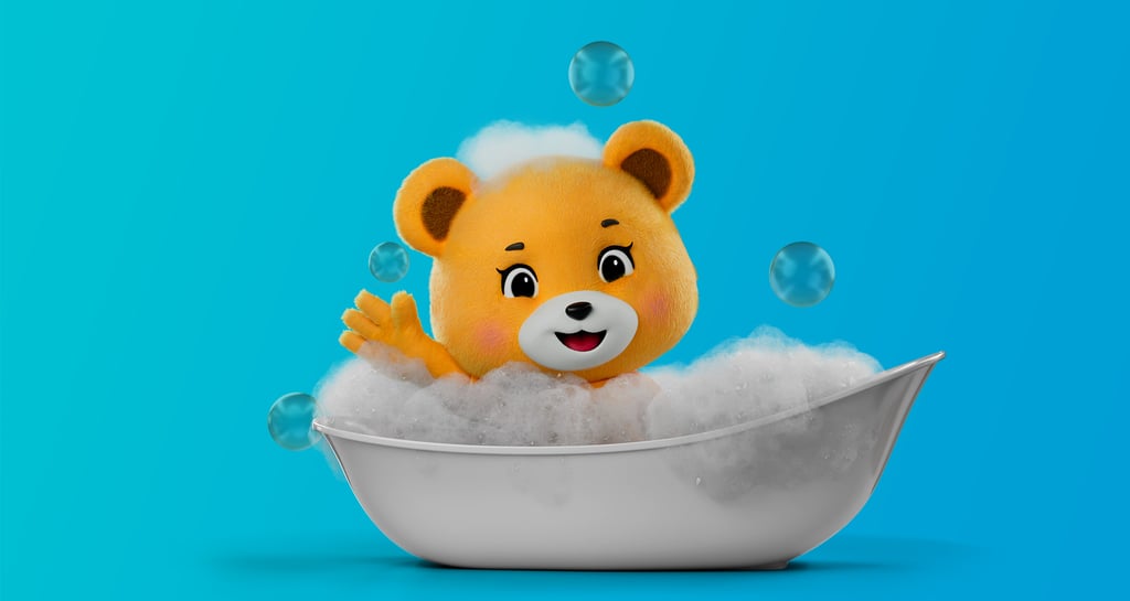 mascote 3D personagem 3D