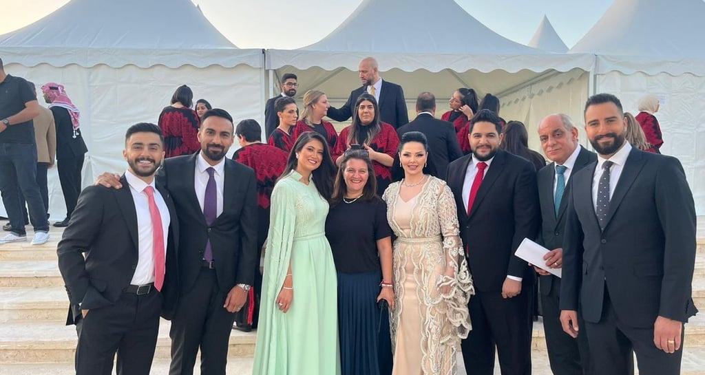 Jordan 76th Independence day - back stage 