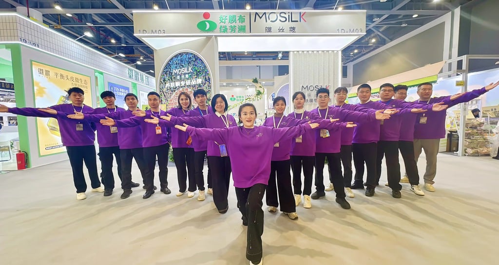 Mosilk Facial Sheet Mask Exhibition, Advance skin care solution