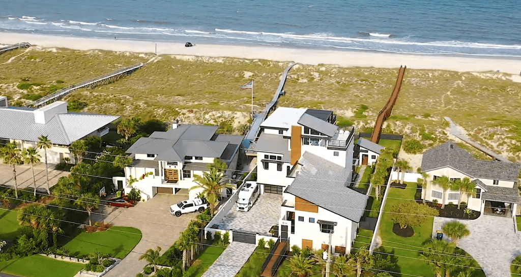aerial amelia island