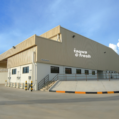 Halal-certified meat processing at Taqwa Fresh Factory—clean, modern, and tech-enabled for exports.