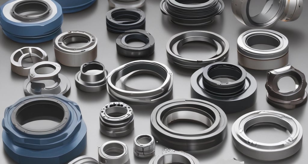 A collection of hydraulic and pneumatic supplies.