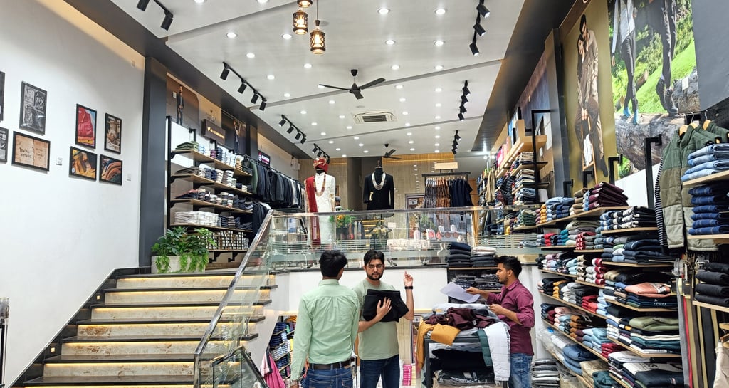 Best Clith Store in near By Dholpur ( Akash Collection )