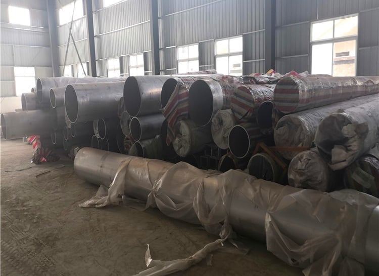 large aluminum tubes