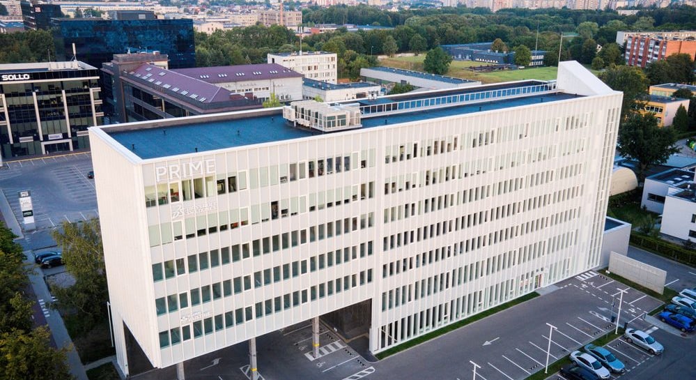 VC Prime, Kaunas, fasado valymo darbai