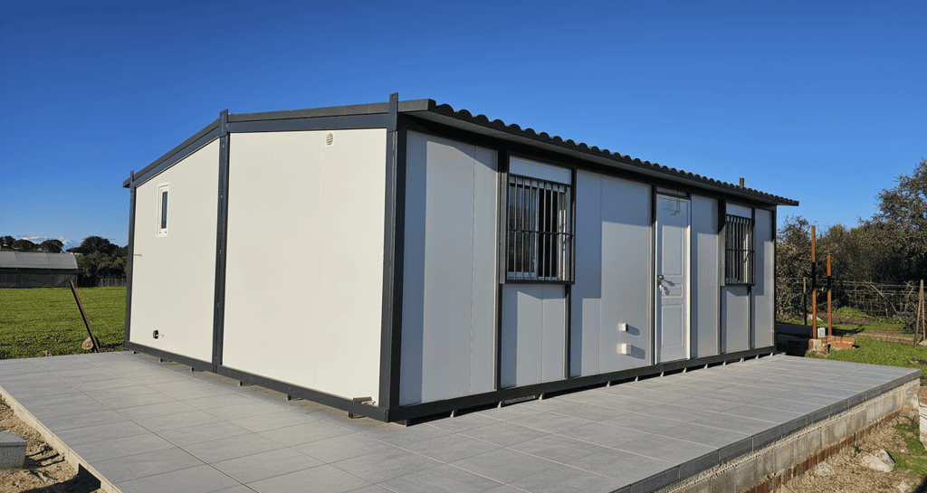 casa prefabricada con pannel Sándwich