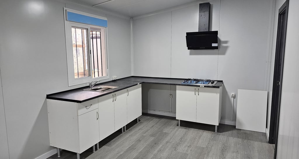 casa prefabricada con pannel Sándwich