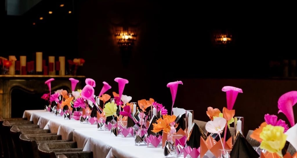 décoration de table chez Odette en ville