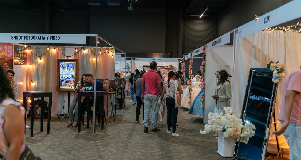 stands en expo celebraciones
