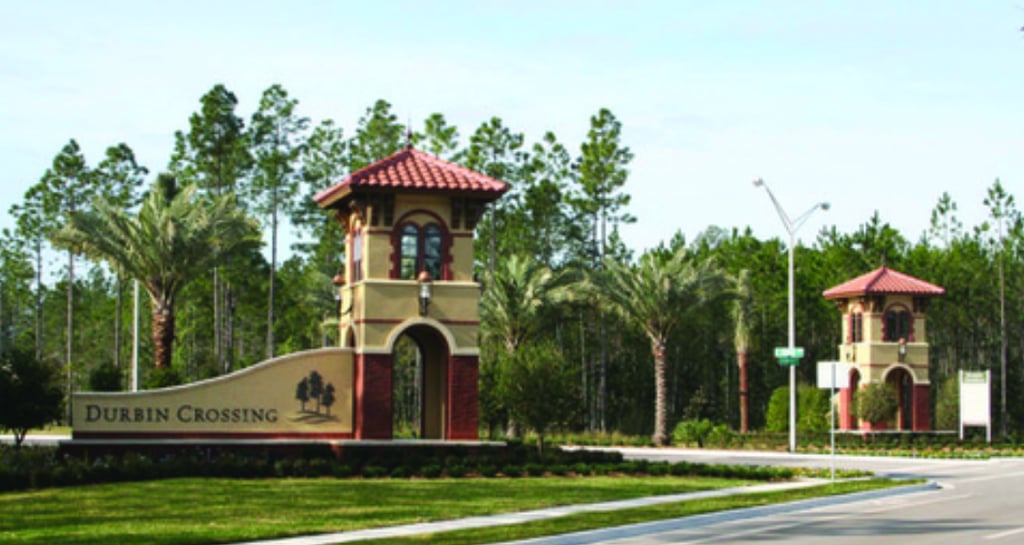 durbin crossing entrance for website design