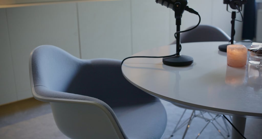 luxe inrichting op videopodcast op te nemen in Gelderland