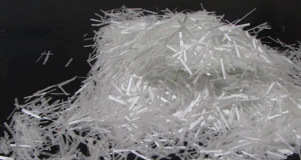 fibra de vidro para concreto