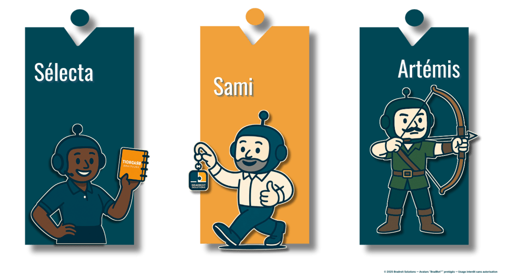 BradBot Artémis – agent IA d’analyse des besoins clients et orientation des choix d’objets.