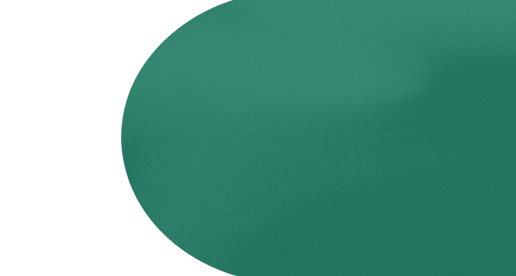 Forme géométrique abstraite turquoise à la texture granuleuse