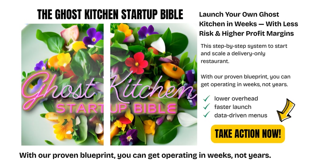 Launch your own ghost or cloud kitchen with this step by step guide