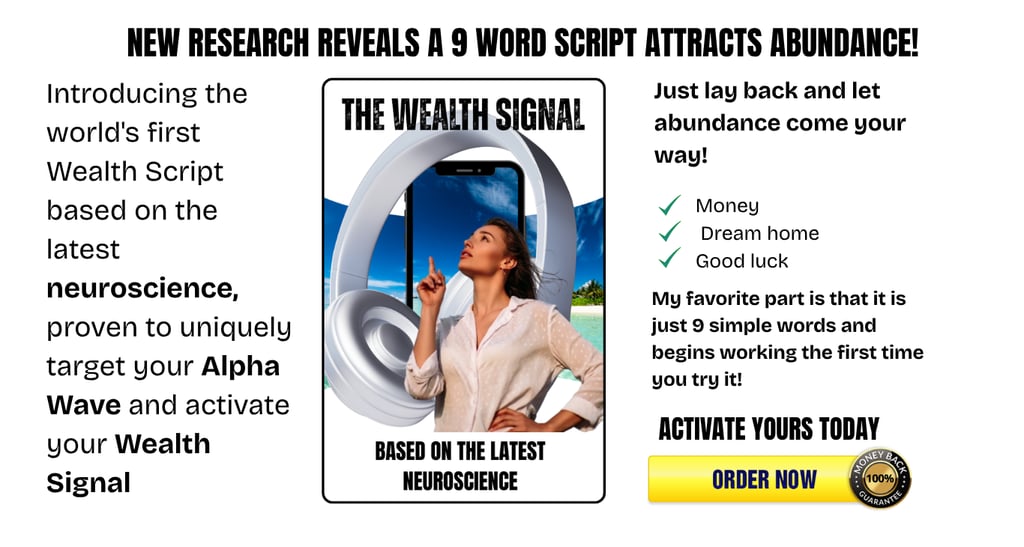The world's first Wealth Script based on the latest neuroscience