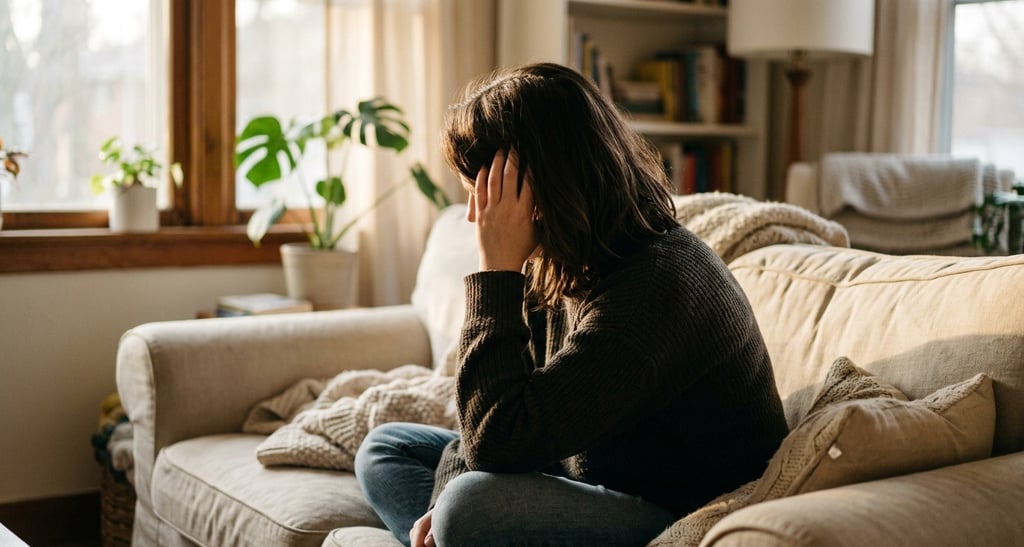Agotamiento emocional del familiar que cuida a una persona con depresión