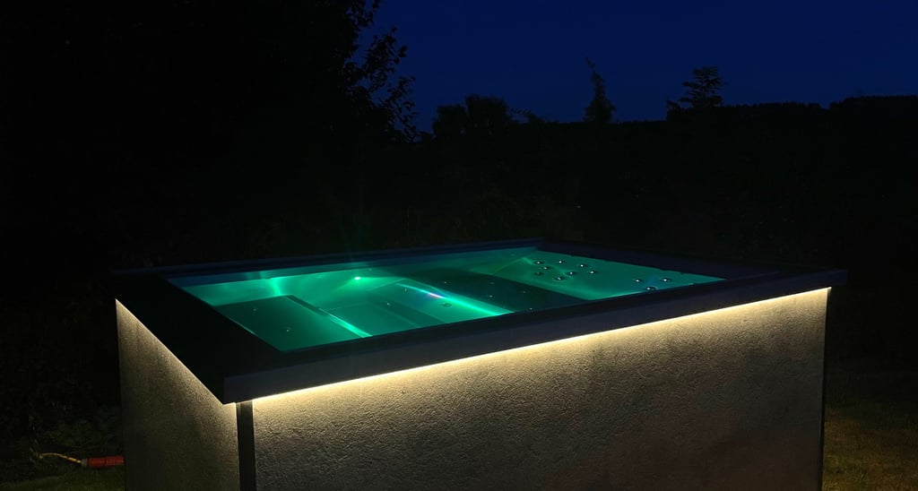 MetallSpa Infinity Whirlpool