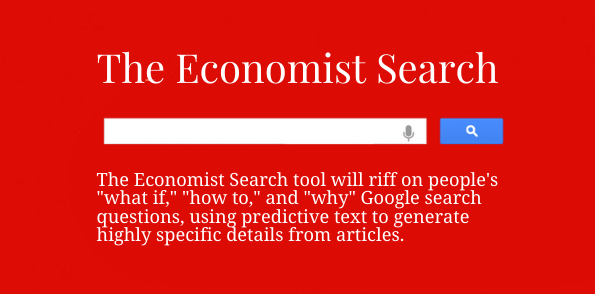 The Economist Search tool
