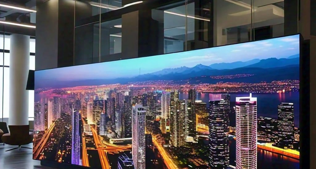 seamless video wall displays