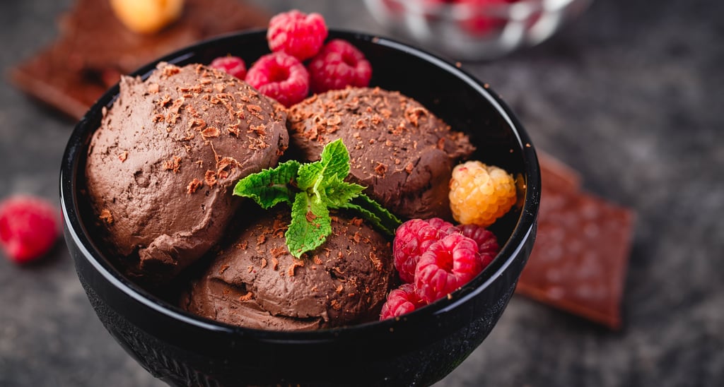 Gelato de Chocolate amargo.