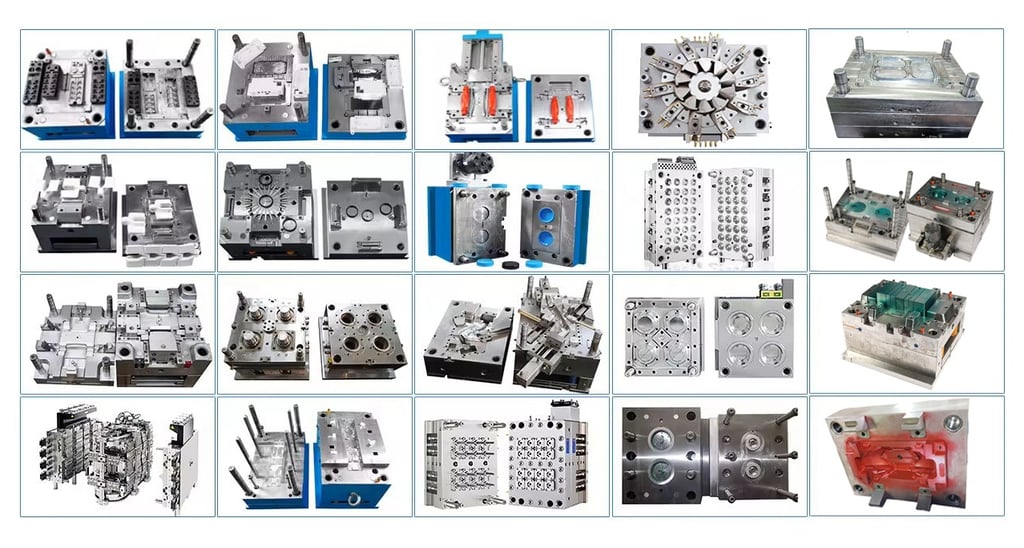 mould maker plastic injection mold for different industrials