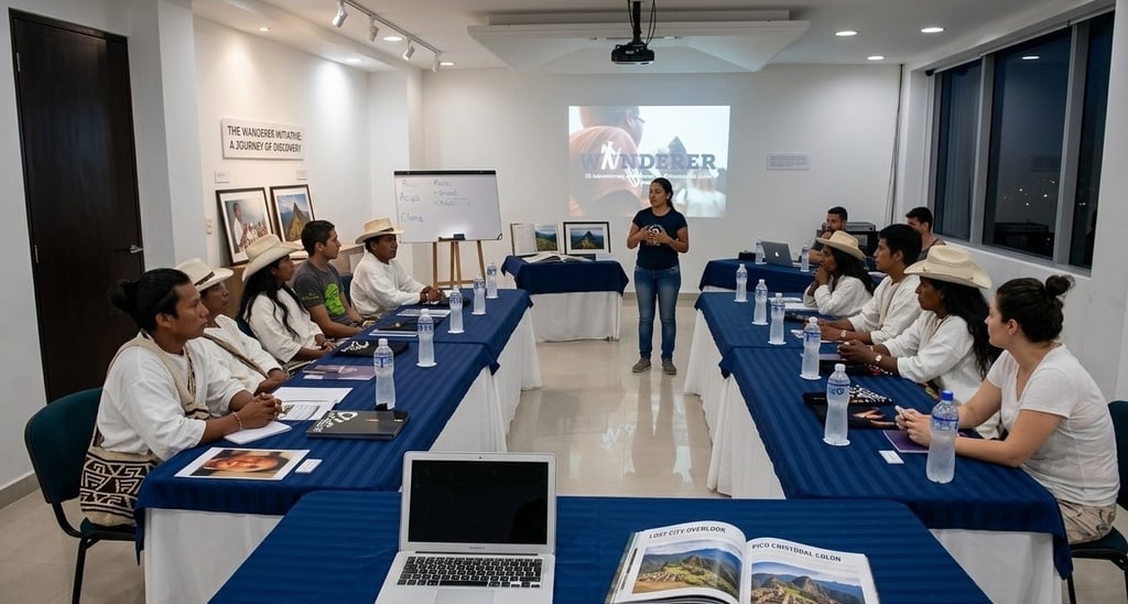 Taller y capacitación en turismo indigena comunitario