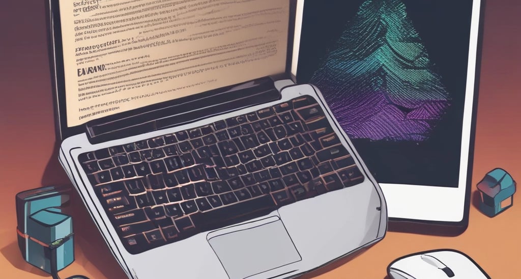 A vibrant image of a laptop displaying the 'Web Craft Solutions' logo and the motto 'Build to Last'.